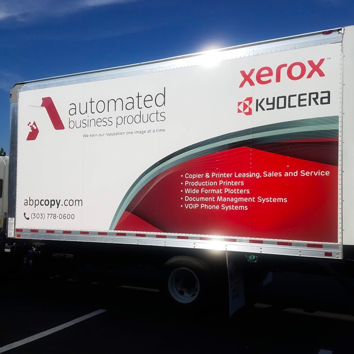Xerox Vehicle Wrap Design in Jupiter Florida
