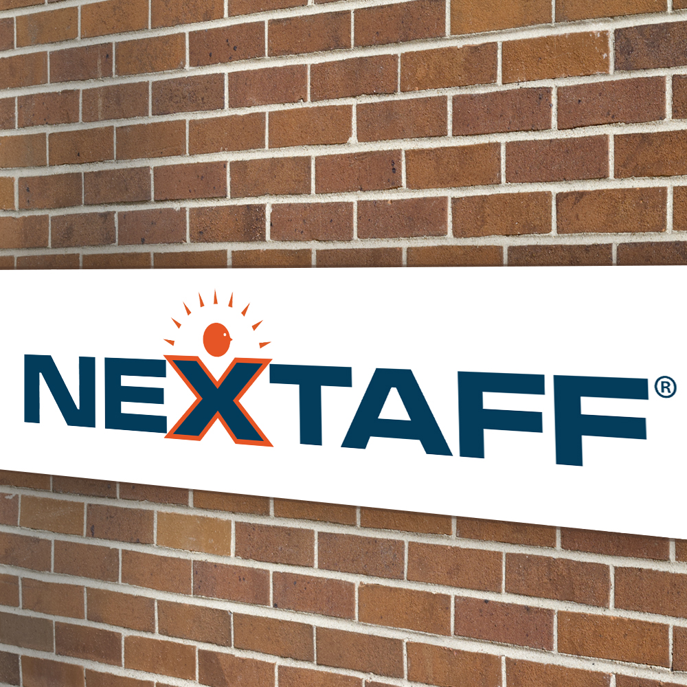 Nextaff-wall-sign