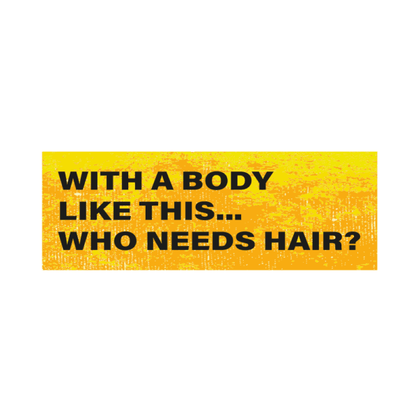 Bumper_Stickers_Designs_With_A_Body_Like_This_Who_Needs_Hair